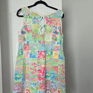Lilly Pulitzer size 14 midi dress